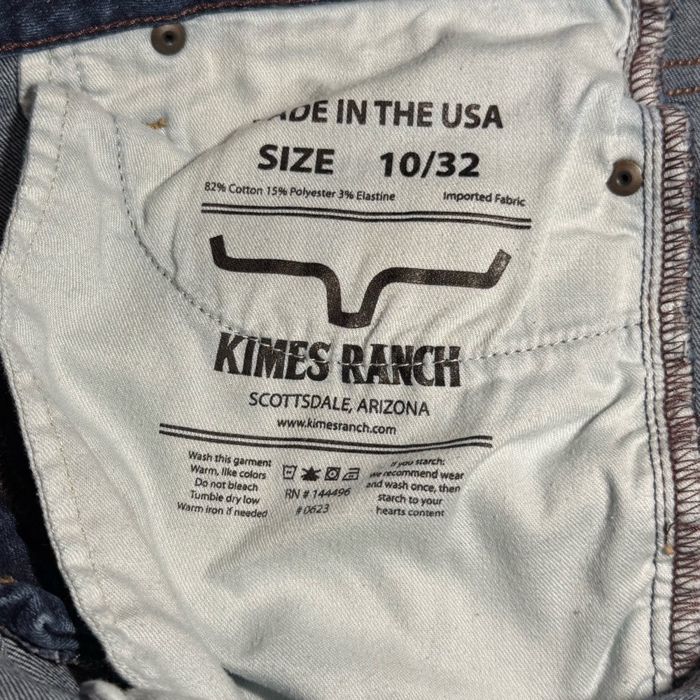 Kimes Ranch Chloe Jeans size 10/32 Mid-Rise Bootcut USA - Picture 11 of 11